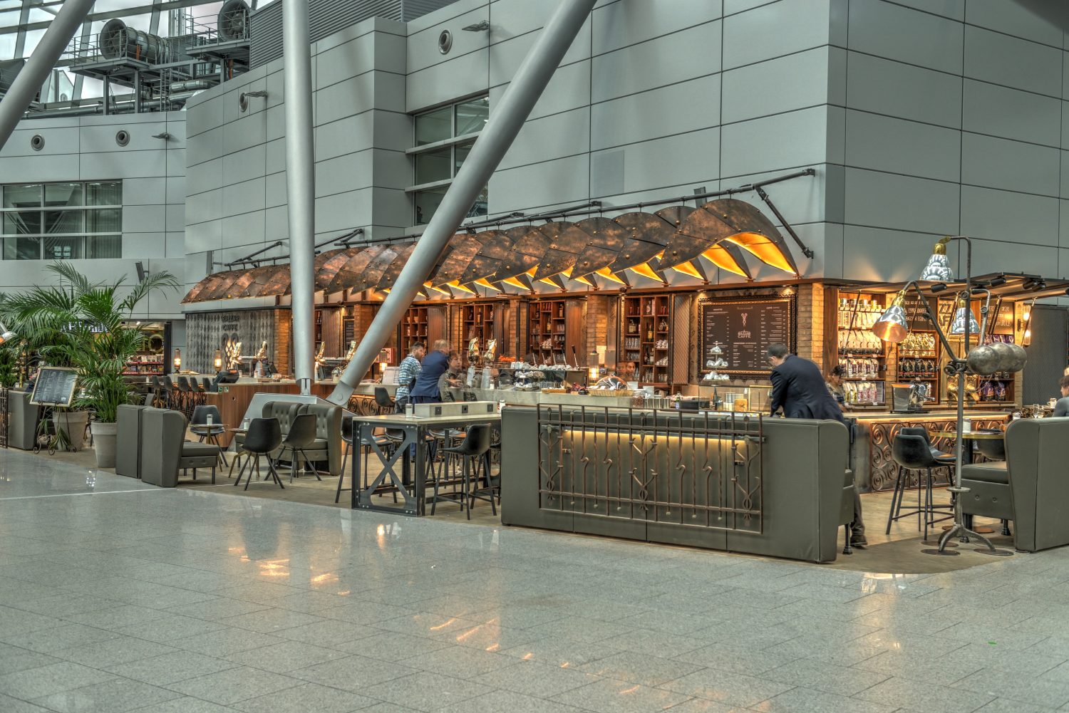 Bazzar Caffè im Flughafen Düsseldorf