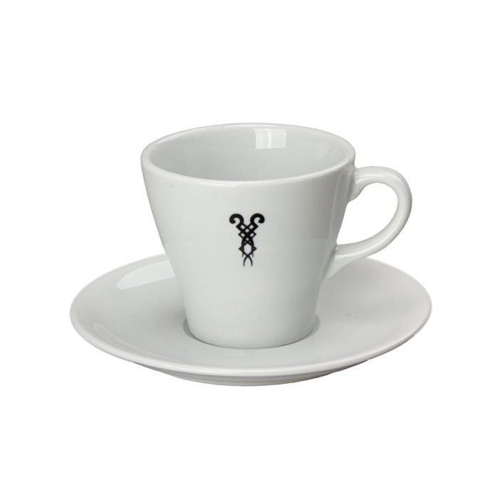 Kaffeetasse mit Bazzar Logo